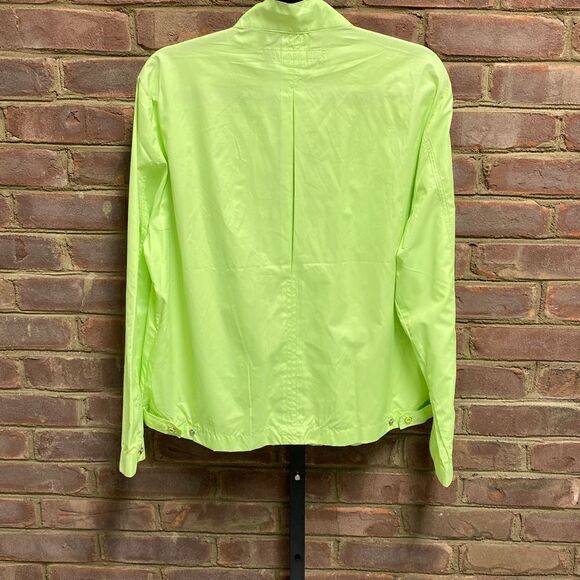 Jamie Sadock Lime Green Light Weight Jacket Size Large NWT - Picture 4 of 6